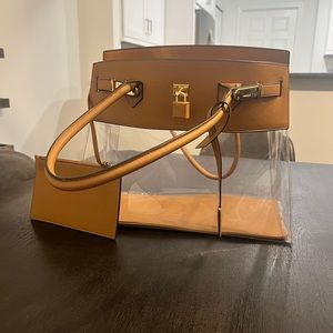 De-Vesi De Tropicale 40 Camel Tote Bag